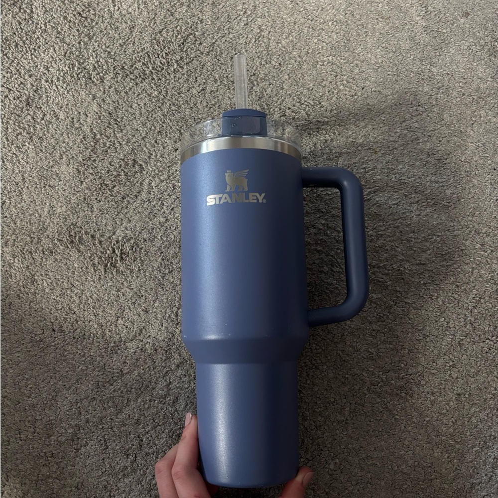 Stanley Blue Travel Mug with Handle
